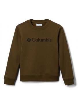 Columbia džemperis Park French Terry Crew. Spalva chaki